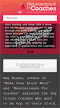 Mobile Screenshot of neuroscienceforcoaches.com